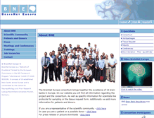 Tablet Screenshot of brainnet-europe.org